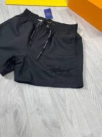 Paul And Shark Plain Swim Out Wear Bootleg Shorts Pajamas In Black Color - Image 3