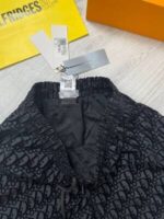 Dior Printed Logo Swim Outwear Bootleg Short Pajama Boxer In Black Color - Image 3