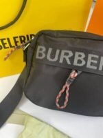 Burberry Mens Crossbody Bag 8025669 Jacquard Women's Bags Shoulder Strap Printed Design Reps First Copy Easy To Carry Replica Zip Fastening Pocket Original Rep Farfetch Cheaper Discount Sale UK - Image 3
