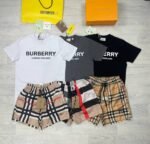 Burberry London England Classic Men Replica Shorts Set Printed Logo Real Short Sleeves Tshirt Men's Fake Reps Tshirts Short Sets Rep T-Shirts Man Black Tee Shirts Mans T Shirt Best Discount Sale UK