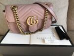 Gucci Marmont Mini Bag GG Logo Wallet Leather Handbags For Womens In 4 Colors - Image 5