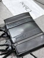 Chloe Mini Tote Bag in Black - Image 5