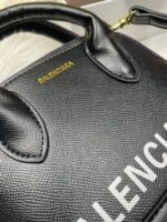 Balenciaga Ville Top Handle Bag Leather Long Belt Handbag - Image 4