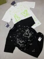 Louis Vuitton Men's Women's LV Spread Embroidery T-shirt - Image 2