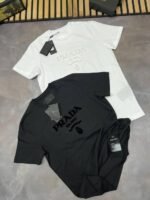 Prada Milano Logo Cotton T-shirt