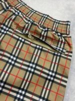 Burberry Replica Vintage Men's Shorts Luxury Designer Logo Printed Comfortable Relaxed Fit Cotton Shorts Mens Reps First Copy Elastic High Waist Pyjama Rep Boys Cheap Fake Classic Discount Sale UK - Image 5