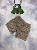 Burberry Replica Vintage Men's Shorts Luxury Designer Logo Printed Comfortable Relaxed Fit Cotton Shorts Mens Reps First Copy Elastic High Waist Pyjama Rep Boys Cheap Fake Classic Discount Sale UK - Image 3