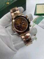 Rolex Cosmograph Daytona Brown Dial Rose Gold Watch - Image 2