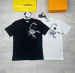 Philipp Plein Scorpion Print T-Shirt White & Black - Image 2