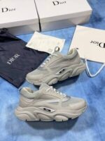 Christian Dior Selfridges men Reflective Grey B22 Rep Sneakers Homme - Image 4