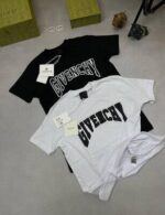 Givenchy T-shirts Cotton Tshirt Replica Sale UK Black White - Image 2