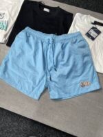 Moncler Men Shorts Replica Luxury Designer Logo Printed Short Men's Reps Cotton Fabric First Copy Waterproof Rep Boys Cheap Fake Black Blue Sale UK - Image 3