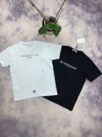 Givenchy Paris T-shirts Replica T Shirts Black White Sale UK - Image 2