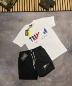 Trapstar London Chenille Decode Regular-Fit T-Shirt Swim With Bootleg Short In Multiple Colors - Image 6