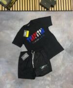 Trapstar London Chenille Decode Regular-Fit T-Shirt Swim With Bootleg Short In Multiple Colors - Image 2