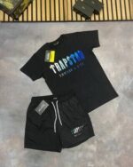 Trapstar London Chenille Decode Regular-Fit T-Shirt Swim With Bootleg Short In Multiple Colors - Image 5