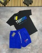 Trapstar London Chenille Decode Regular-Fit T-Shirt Swim With Bootleg Short In Multiple Colors - Image 4