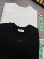 Off-White Men Women Replica T Shirt Top Clothes Fake Reps T-shirt Men's Women's Super Moon Arrow Tshirt Black Tee Shirts Rep White Cheap Tshirts Short Sleeves Crew Neck X T-shirts First Copy Sale UK - Image 6