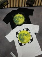 Off-White Men Women Replica T Shirt Top Clothes Fake Reps T-shirt Men's Women's Super Moon Arrow Tshirt Black Tee Shirts Rep White Cheap Tshirts Short Sleeves Crew Neck X T-shirts First Copy Sale UK - Image 3