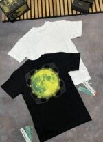 Off-White Men Women Replica T Shirt Top Clothes Fake Reps T-shirt Men's Women's Super Moon Arrow Tshirt Black Tee Shirts Rep White Cheap Tshirts Short Sleeves Crew Neck X T-shirts First Copy Sale UK - Image 2