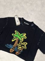 Palm Angels Neon Palm Tree Classic T-shirt - Image 5