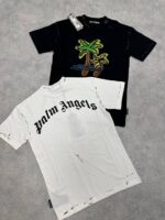 Palm Angels Neon Palm Tree Classic T-shirt