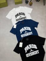 Givenchy Paris T-shirts Replica Black Blue White Tshirts Sale UK