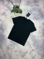 Moncler Men Women Reps T Shirt Logo Print Tshirts Men's Women's Short Sleeves First Copy Cotton Rep T-shirts Cheap Fake T-shirt Round Neck Replica Tee Shirts Tshirt Black Grey Sky Blue Sale UK - Image 3