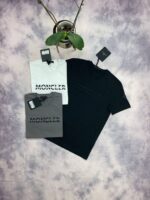 Moncler Men Women Reps T Shirt Logo Print Tshirts Men's Women's Short Sleeves First Copy Cotton Rep T-shirts Cheap Fake T-shirt Round Neck Replica Tee Shirts Tshirt Black Grey Sky Blue Sale UK