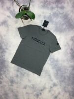 Moncler Men Women Reps T Shirt Logo Print Tshirts Men's Women's Short Sleeves First Copy Cotton Rep T-shirts Cheap Fake T-shirt Round Neck Replica Tee Shirts Tshirt Black Grey Sky Blue Sale UK - Image 5