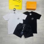 Louis Vuitton Men's T-shirts Shorts Set - Image 2