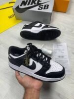 Nike Dunk Low Photon Dust Retro White Black Panda Trainers For Women's - Image 4