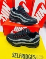 Nike Air Max 95 Black Grey Safety Orange Men's Rep Sneakers - Image 2