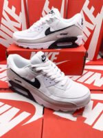 Nike Air Max 90 White Sail Vast Grey Baroque Brown Sneaker For Women