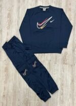 Nike Sportswear Fleece Multi Swoosh Sweatshirt and Cargo Trousers in 3 Colors - Image 3