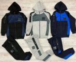 Nike Air Max Full-Zip French Terry Hoodie Tracksuit Sets For Kid’s in 3 Colors - Image 2