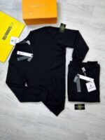 Stone Island Black Jumpers - Image 3