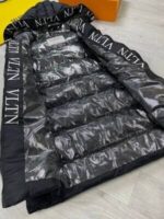 Valentino VLTN Body Warmer Jacket In Black And Navy Blue Colors - Image 6