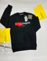 Palm Angels Sprayed Logo Jumpers - Image 4