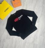 Palm Angels Paris Sprayed Logo Jumper - Image 3