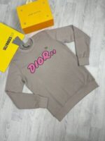 Dior Printed Kaws Sweatshirt Jumpers In Black Grey & Brown Colors - Image 5