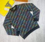 Dior Oblique Wool Knit Sweater Printed D Embroidery Logo Jumpers In 2 Colors - Image 4