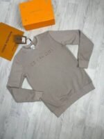 Burberry Jumpers Replica Men Women First Copy Sweaters Iconic Printed Classic Logo Boys Girls Cheap Jumper Full Sleeves Round Neck Custom Designer Fabric Sweatshirt Black Grey Real Farfetch Sale UK - Image 4