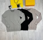 Palm Angels Logo Crew Collar Knit Jumper