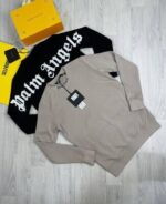 Palm Angels Logo Crew Collar Knit Jumper - Image 4