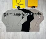 Palm Angels Logo Crew Collar Knit Jumper - Image 3