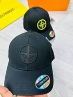 Stone Island Logo Printed Cap - Image 4