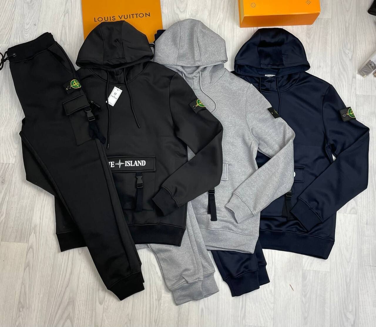 3895338286.jpg Stone Island Tracksuit in 3 Colors - Image 1