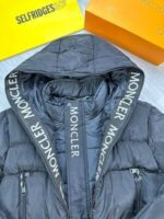 Moncler Replica Men Women Puffer Montcla Down Rep Jackets Pullover Hoodie Men's Women's Reps Cashmere Flannels Fashion Fake Bodywarmers Cheap Zip Pocket Long Sleeves First Copy Black Grey Sale UK - Image 4