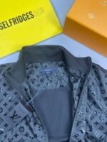 Louis Vuitton Men's Women's LV Logo Zip Up Hooded Jacket - Image 4